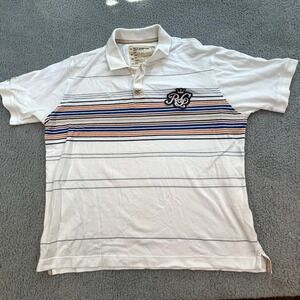 Vintage Rocawear Polo Shirt Men's Multicolor 2XL Large embroidery Logo 1999